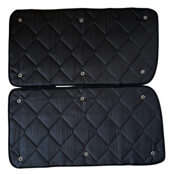 Thermomattenset Dark Edition PREMIUM Caddy Maxi Kofferraumbereich langer Radstand 2003 - 02/2020